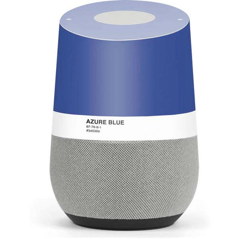Azure Blue Google Home Skin